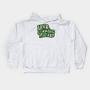 Love among the stars Kids Hoodie